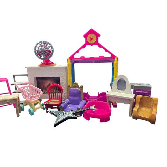 Dollhouse Furniture Toy Large Lot Mixed Scales - Picture 6 of 10